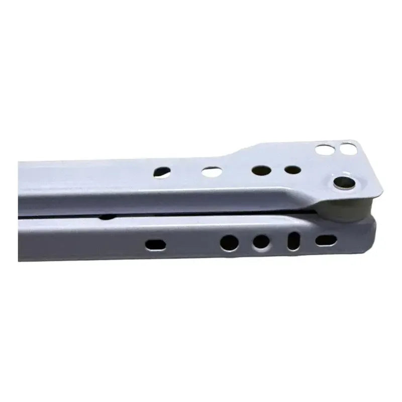Pack 2 Corredera O Riel Blanco Para Cajón 60 Cm Blanco