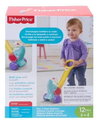 Juguete De Arrastre Fisher-price  Con Forma De Elefante