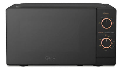 Microondas Midea 20 Litros Negro 600w Timer Cocina Pro