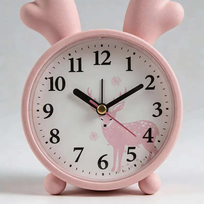 Reloj Despertador Para Niños Diseño Reno Varios