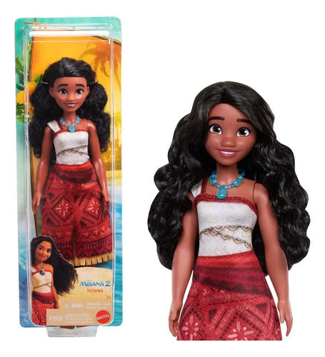 Muñeca Moana De Disney Princesas 2 Con Ropa Y Accesorios - Mattel