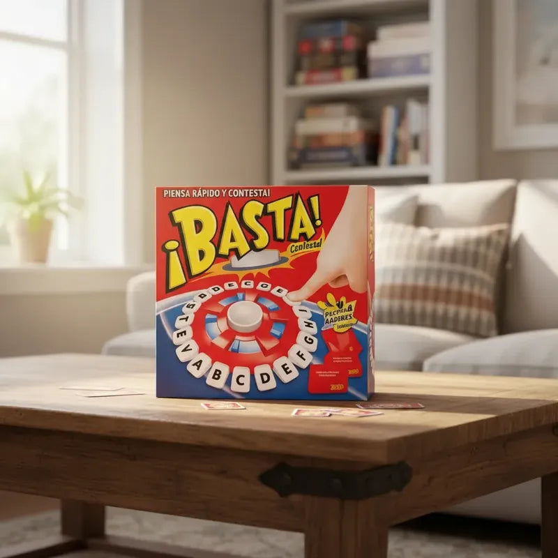 Juego De Mesa Basta Piensa Rápido Y Contesta En Español