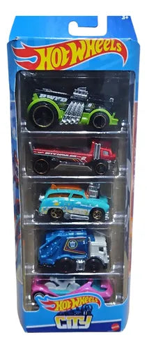 Pack Hot Wheels 5 Autos Escala 1:64 Elige Tu Modelo