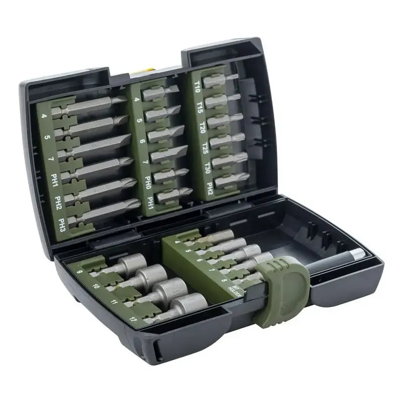 Kit De Puntas Y Dados 28 Piezas Bauker