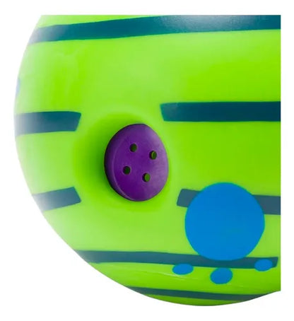 Juguete Para Perro Pelota Con Sonido 14 Cm Kulcan Verde Claro