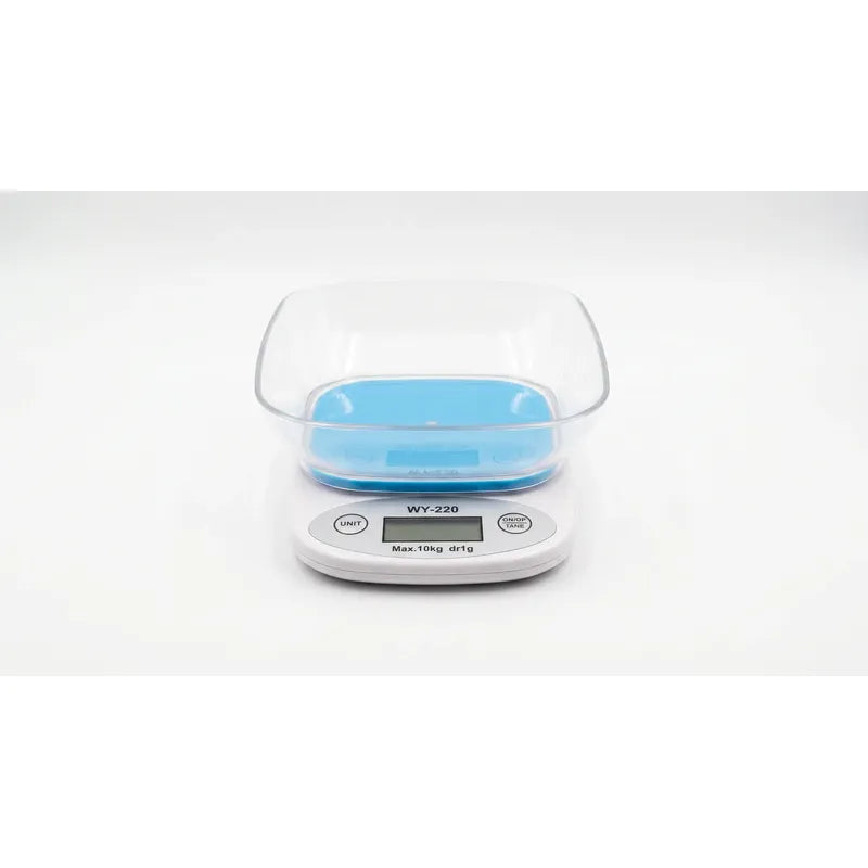Balanza Digital De Cocina Genérico Precisa Y Compacta Blanco 5 Kg