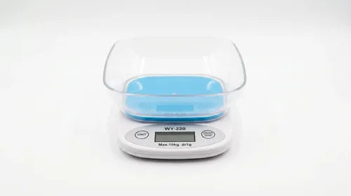 Balanza Digital De Cocina Genérico Precisa Y Compacta Blanco 5 Kg