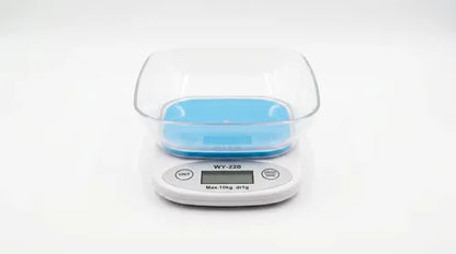 Balanza Digital De Cocina Genérico Precisa Y Compacta Blanco 5 Kg