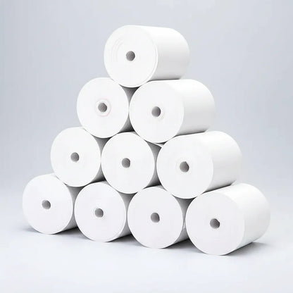 Caja 50 Rollos Papel Térmico 55x40 Rollo Para Boleta Factura Blanco