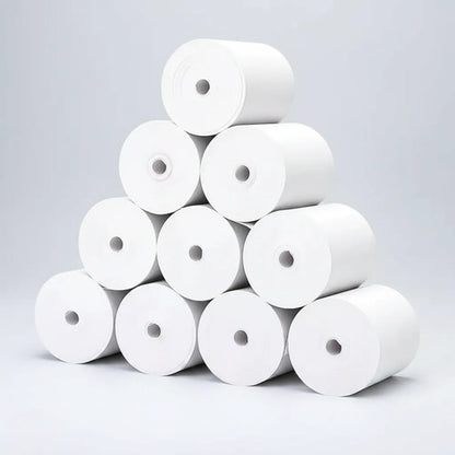 Caja 50 Rollos Papel Térmico 55x40 Rollo Para Boleta Factura Blanco
