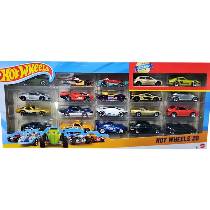 Hot Wheels Pack De 20 Autos Coleccionables 1:64 Vario