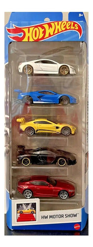 Hot Wheels 5-pack De Autos De Metal A Escala 1:64 Multicolor