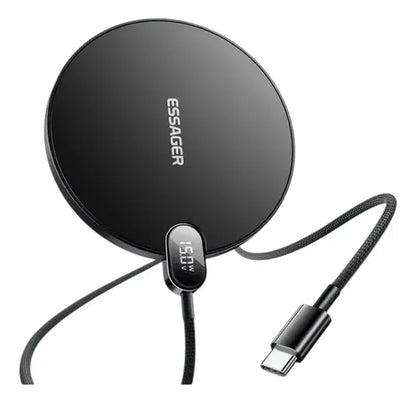 Cargador Inalámbrico 15w Carga Rápida Con Pantalla Digital