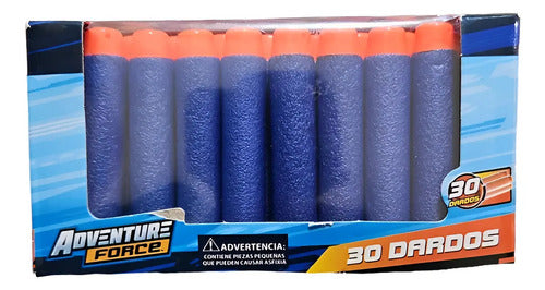 Dardos De Succion Repuesto X30 Azul