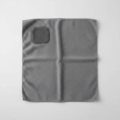 Paño De Microfibra 40cm X 30cm Gris Oscuro