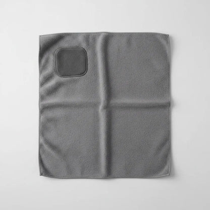 Paño De Microfibra 40cm X 30cm Gris Oscuro