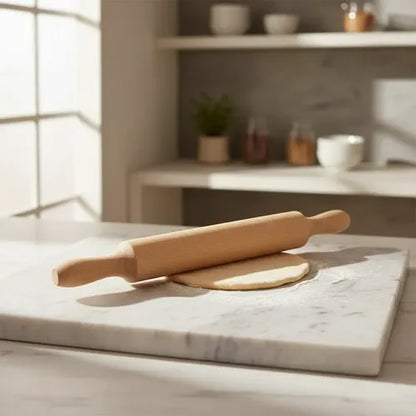 Rodillo De Madera Para Masas De Pizza O Pan 30cm