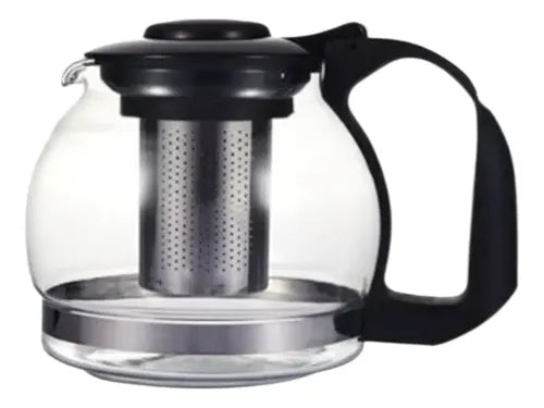 Tetera Vidrio 1200 Ml Infusor Té Café Infusiones Vidrio
