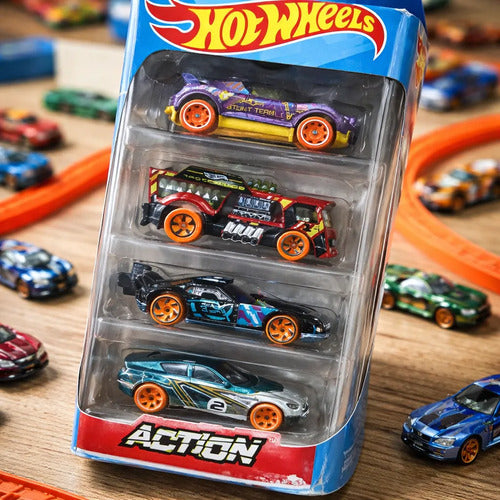 Pack Hot Wheels 5 Autos Escala 1:64 Elige Tu Modelo
