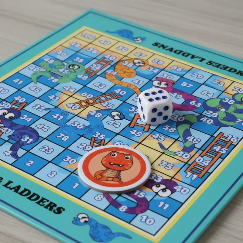 Juego De Mesa Serpientes Y Escaleras Magnético