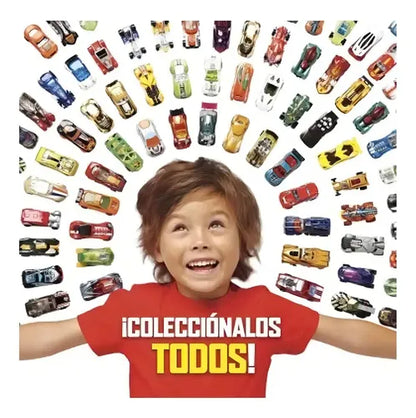 Hot Wheels Die Cast Paquete De 10 Autos Multicolor