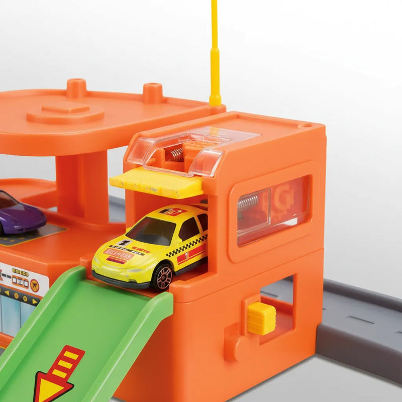 Pista De Autos Con Estacionamiento Juguete Para Niño Varios