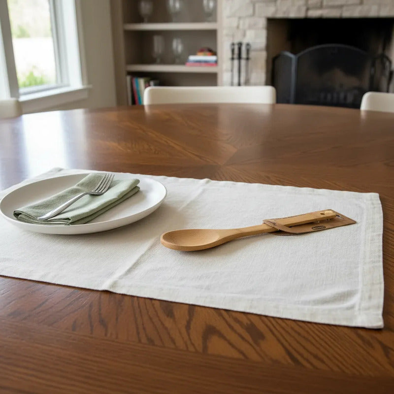 Cuchara Cocina Madera Resistente Madera