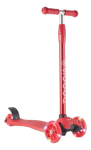 Scooter 3 Ruedas M C/los Fluor-niños Y Niñas