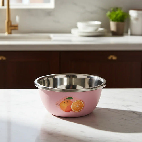 Bowl Europeo 38cm Con Diseño Decorativo Varios