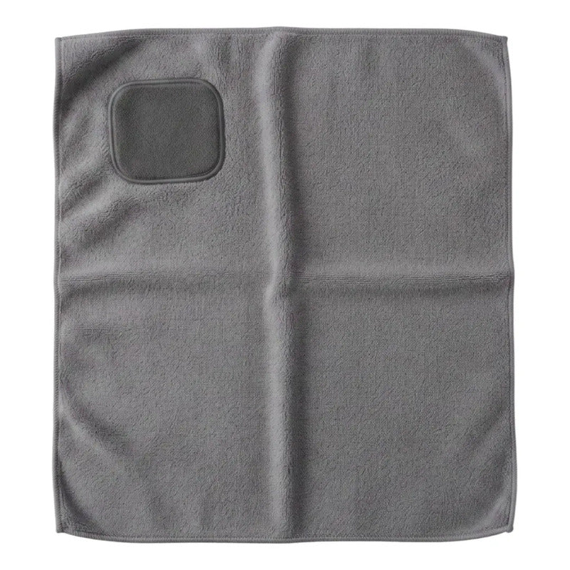 Paño De Microfibra 40cm X 30cm Gris Oscuro