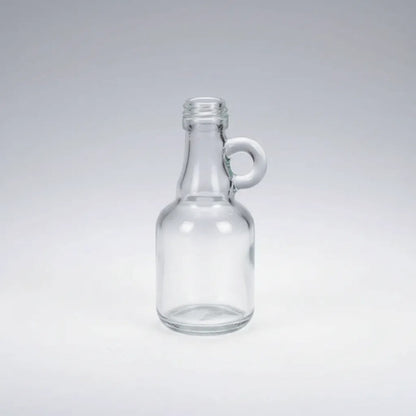 Pack 24 Mini Botella De Vidrio 100ml Con Asa Transparente