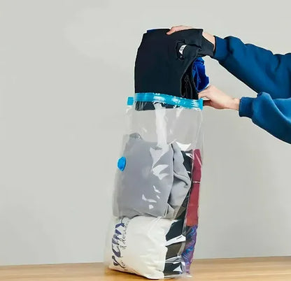 Pack 12 Bolsas 50x60 Al Vacio Comprimir Ropa Ahorra Espacio