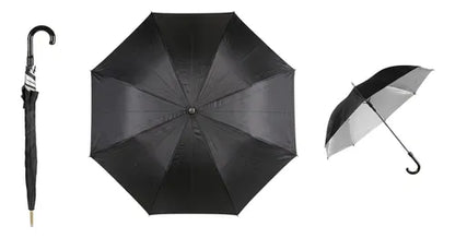 Paraguas Para Lluvia Impermeable Negro Negro