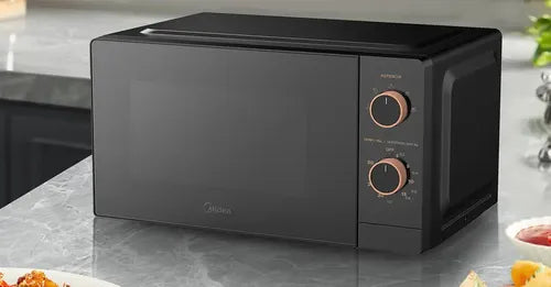 Microondas Midea 20 Litros Negro 600w Timer Cocina Pro