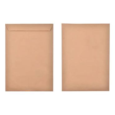 50 Sobres de Papel Kraft A4 Autocierre Rápido 32x23cm Marrón Marrón Claro Liso - imagen 2