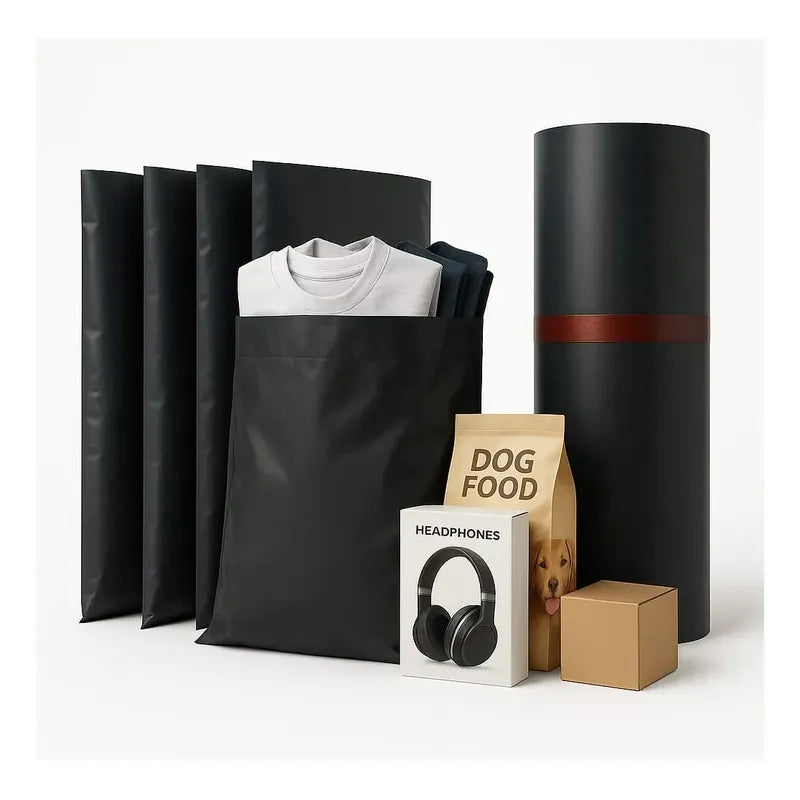 Pack 100 Bolsas Courrier Autoadhesivas Embalaje Envios 35x45 Negro