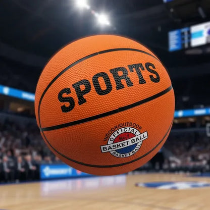 Pelota De Basketball Sports Goma Tamaño 3 Naranja Oscuro Naranja Oscuro