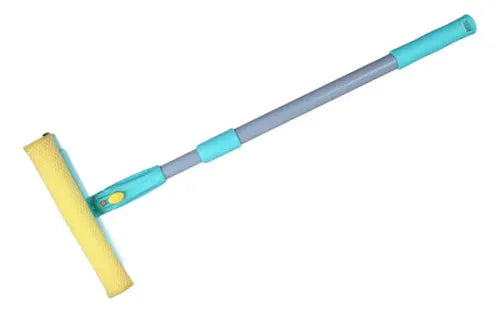 Limpiador De Vidrios Con Barra Metálica Y Rotación De 180°