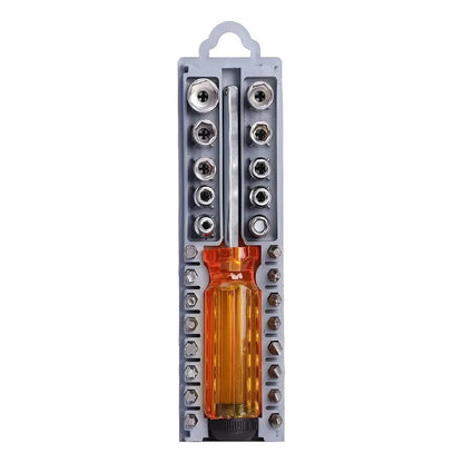 Set Destornillador Y Dados 28 Piezas