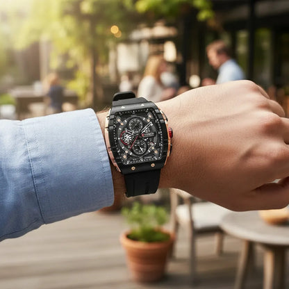Reloj Curren Dep-estilo Hombre- Silicona Analógico