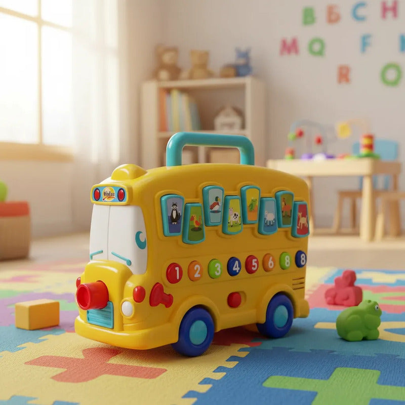 Bus Interactivo Winfun Bebé Luces Sonido Juguete Didáctico
