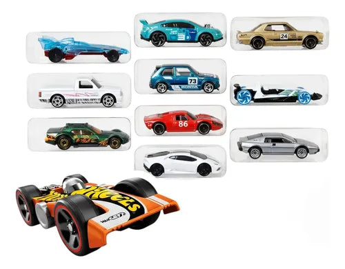 Hot Wheels Pack De 10 Autos Coleccionables 1:64 Variado
