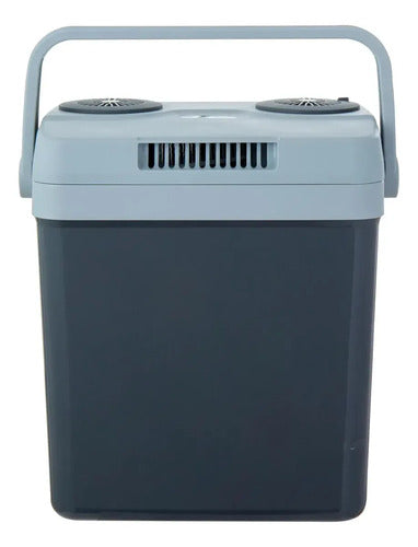 Cooler Electrico 19litros 220v/ 12v Klimber. Auto/hogar Gris