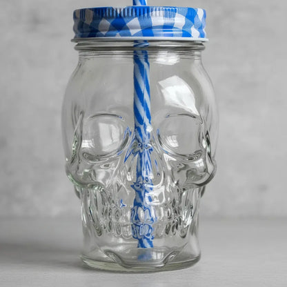 Pack De 6 Vasos De Cráneo 350 Ml Vidrio