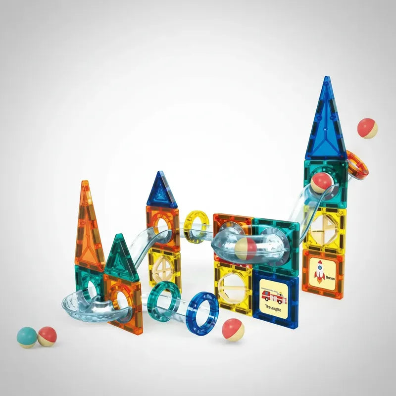 Juego Bloques Magneticos Construccion 42 Piezas 42