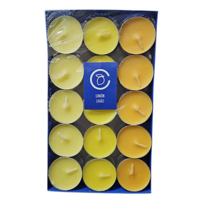 Set De 30 Velas Tealight Aromáticas,ambientes Con Encanto