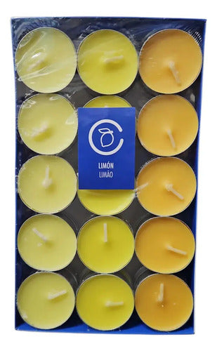 Set De 30 Velas Tealight Aromáticas,ambientes Con Encanto