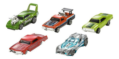 Hot Wheels Die Cast Paquete De 10 Autos Multicolor