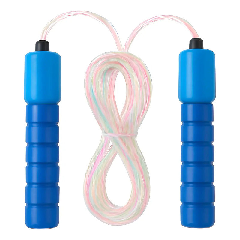 Pack 2 Cuerda Para Saltar Cardio Crossfit Deporte Velocidad Azul