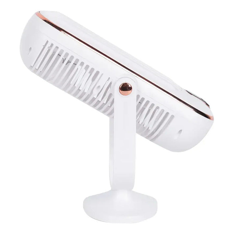 Ventilador Escritorio Usb Blanco Blanco